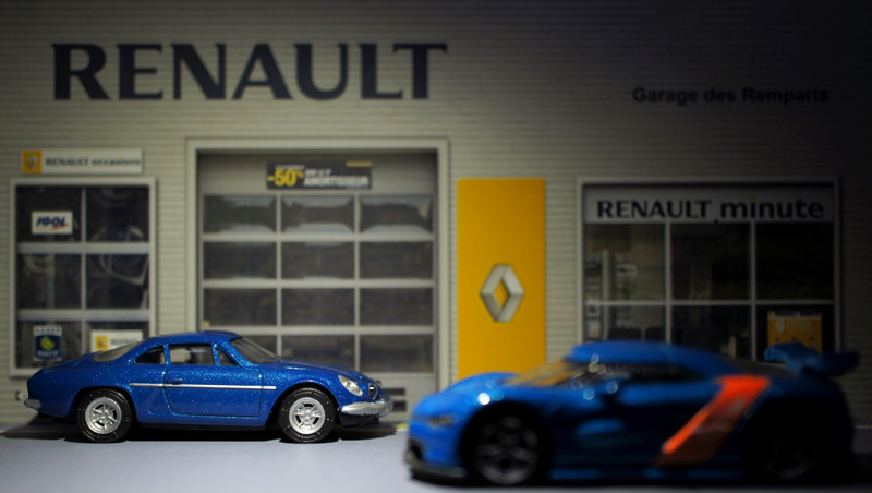 Plenty of Norev 3" casts were added. I got a few additional original A110s to celebrate the rebirth of the brand.